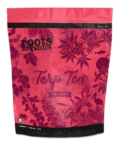 Fertilizante Orgánico Roots Organics Terp Tea Bloom - 3 Lb