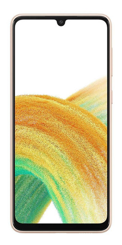 Imagen 1 de 9 de Samsung Galaxy A33 5G Dual SIM 128 GB awesome peach 6 GB RAM