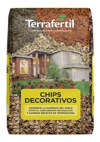 Chips De Corteza Decorativos 50lts Distribuidor Terrafertil