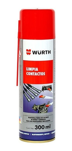 Limpiador De Contactos 300ml Wurth