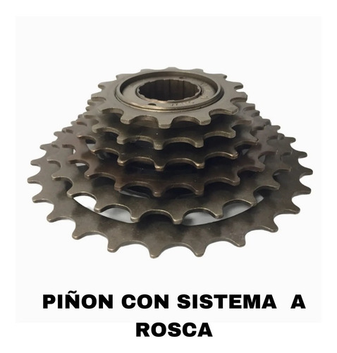 Piñon Bicicleta 6 Velocidades Cassette 14/28