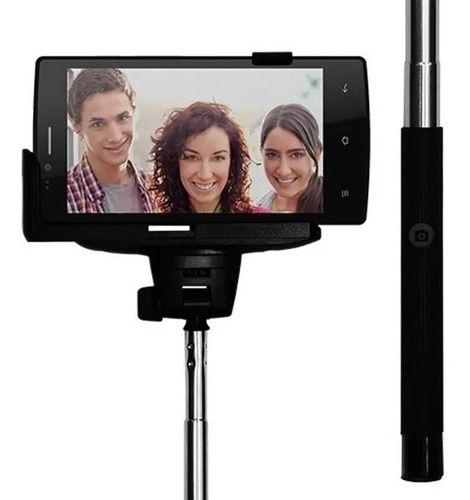 Bastão De Self How Com Bluetooth Embutido Para Celular, Cabo