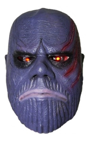 Máscara Thanos En Latex Avengers Disfraz Halloween Ref. 8316
