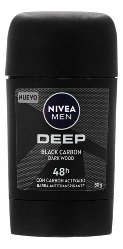 Desodorante Nivea Barra Carbon    Pote - GRS a $492