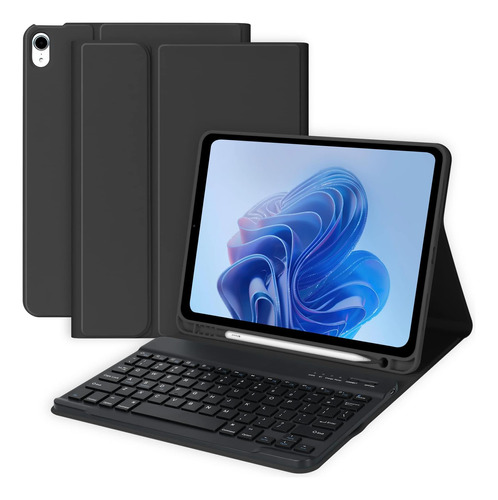 Funda Con Teclado Bqss / Para iPad 10.9 / Black