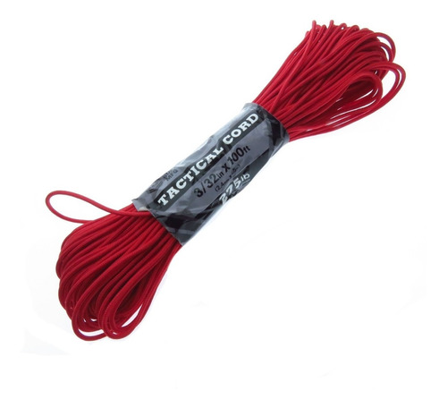 Rg1157 Tactical Cord 275 Lb Rojo Parachute Cord Paracord