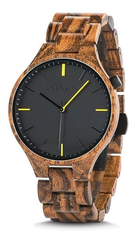 Reloj De Madera Para Hombre Bobo Bird 