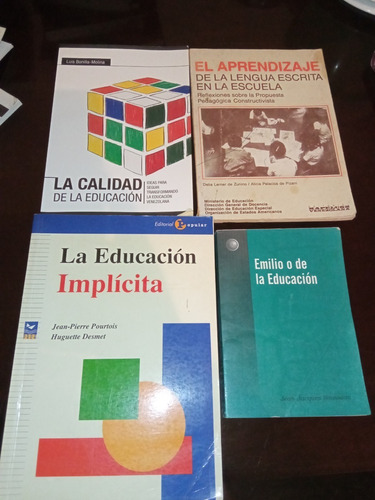 Libros De Educación Y Otros Temas.