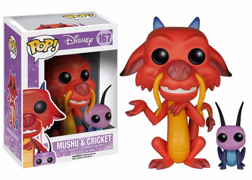 Funko Pop - Mushu & Cricket 