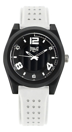 Relógio Masculino Everlast Pulseira Silicone Branco E372-11