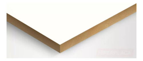 Mdf Melaminico Blanco 15mm 1.85 X 2.75 - Barraca Gualy