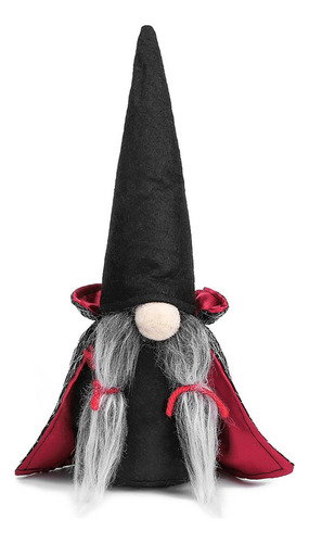 H Peluches Y554 Halloween Cara Muñeca Adorno Gnomos Ha