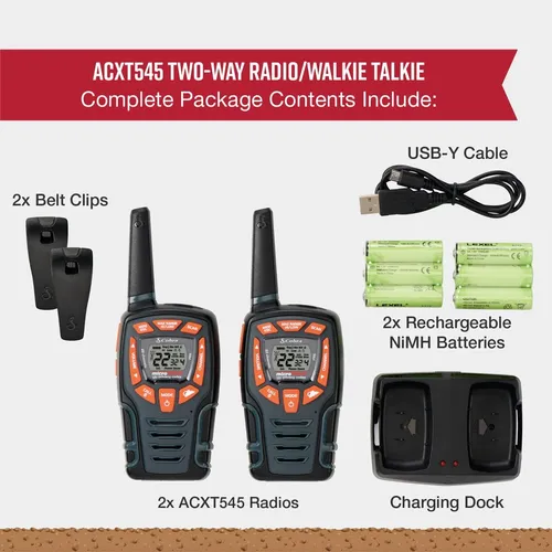 Cobra Comunicador Portátil Acxt545