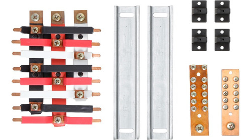 Quadro Distribuição 14 Polos Embutir C/kit Trifásico 225a