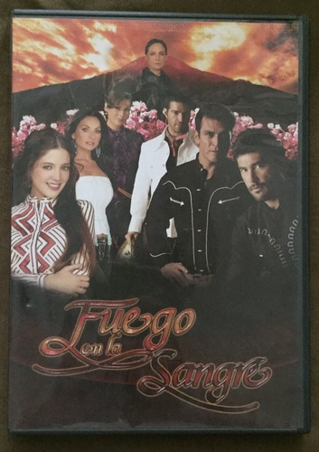 Telenovela Fuego En La Sangre 2 Dvds Doble Cara En Exc Condi