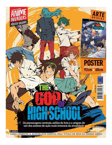 Revista Pôster Gigante - The God Of High School