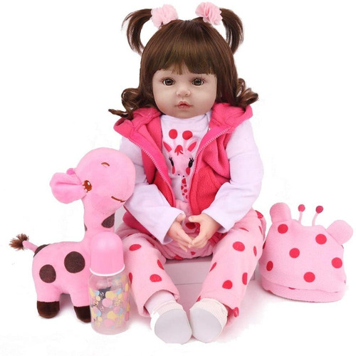 Imagen 2 de 10 de Bebe Reborn Muñeca Realista Accesorios Certificado Original