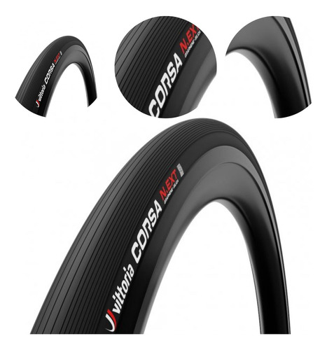 Pneu Vittoria Corsa N.ext 700x30 Tubeless Ready Gr2.0 200tpi