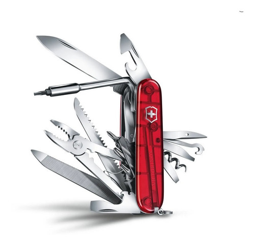 Imagen 5 de 9 de Navaja Cybertool L Swiss Rojo Transparente Victorinox