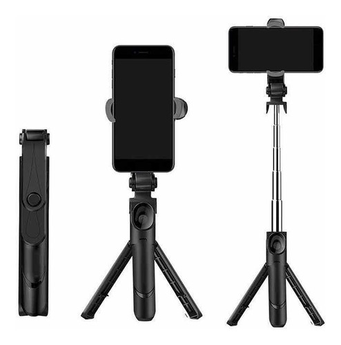 Trípode Selfie Stick Extensible Con Bluetooth Control Remoto