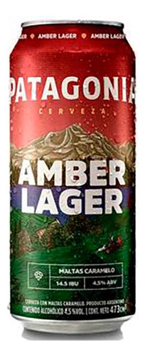 Cerveza Patagonia Amber 473cc - Tienda Baltimore