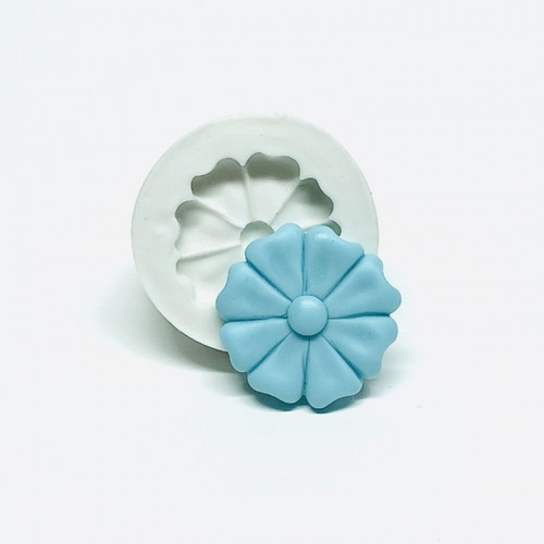 Molde De Silicone Flores - Mini Flor Mod 3
