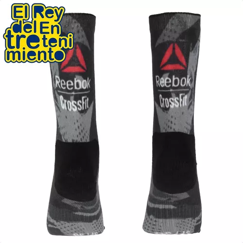 Objetor tensión láser Medias Crossfit Largas Reebok Estampadas Gimnasio - El Rey | Cuotas sin  interés