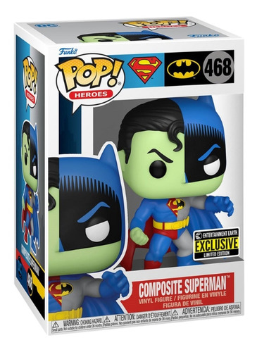 Funko Pop Dc Comics * Composite Superman & Batman
