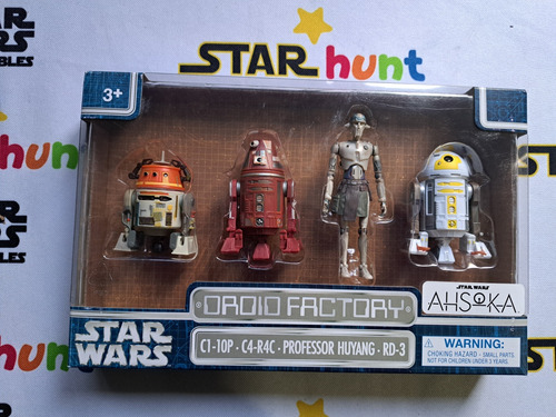Star Wars: Ahsoka Droids Action Figure Set Droid Factory 