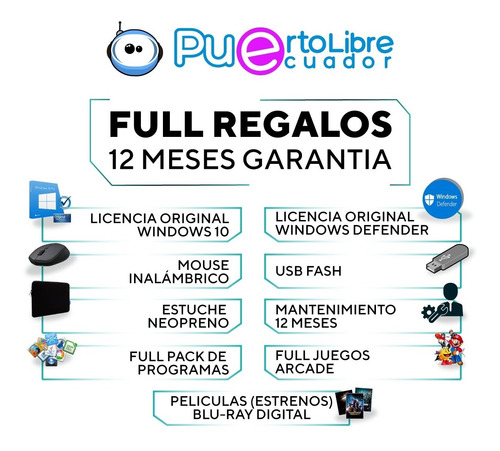 Potente Hp 14 Ryzen 3 Mejor Q I3 + 8 Gb Ram + 1 Tb + Regalos
