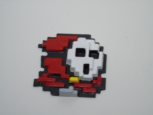 Shy Guy Pixel Mario 2 - 5cm