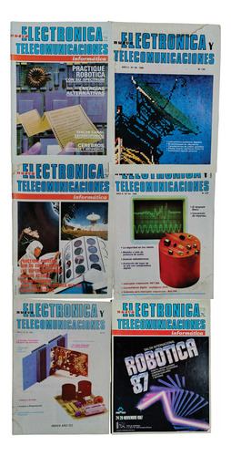 Lote 42 Revistas Nueva Electrónica Y Telecomunicaciones (Usado)