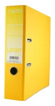 Comprar 1 Registrador Carta Lefort De Colores 2 Argollas Carpeta 