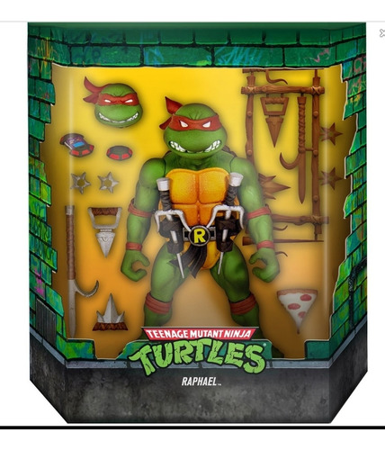 Raphael Super 7 Tortugas Ninja 18cm