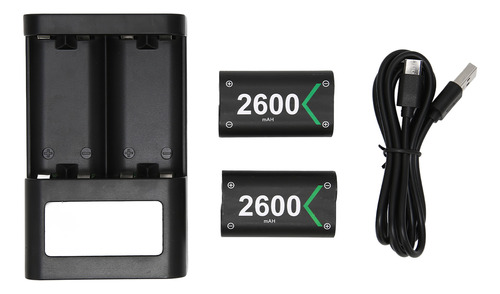 Paquete De Baterías Recargables Para 2 X 2600 Mah Station S