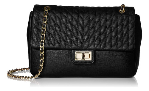 Karl Lagerfeld Paris Agyness - Bolso De Hombro Grande, Dorad