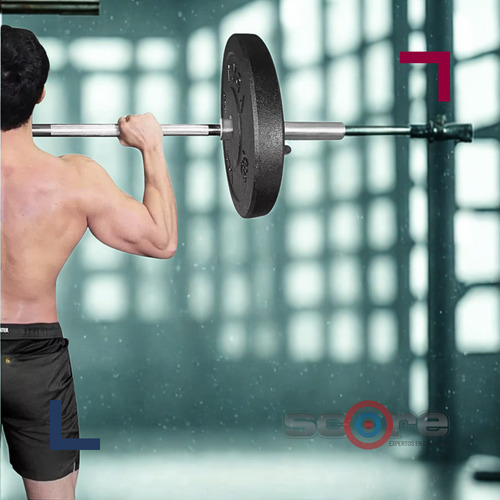Par De Discos Bumpers Plate Negro Wod Pro- 10 Lbs