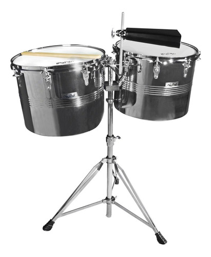 New Beat Lt-256cd Timbales 14  15  PuLG. Vaso 11  PuLG.