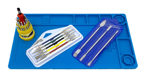 Kit 40 Pçs Manutenções Diversas Manta + Espatulas + Chaves