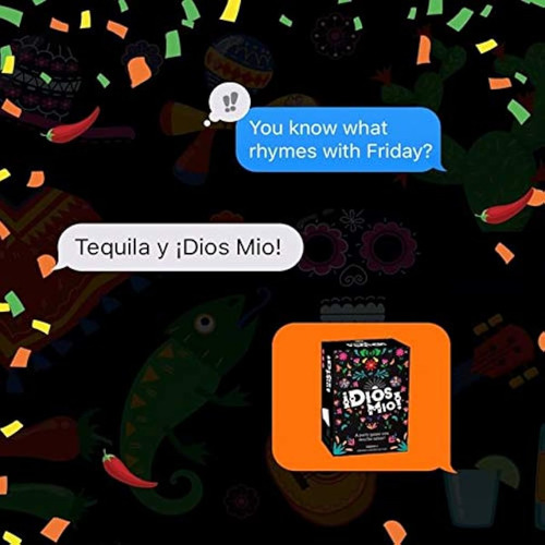 Juego De Mesa ¡dios Mio! Bilingue Adolescentes Y Adultos