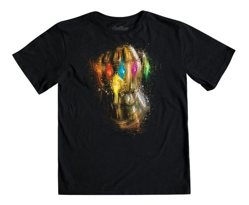 Playera Infinity Gauntlet Niño Mascara De Latex Avengers