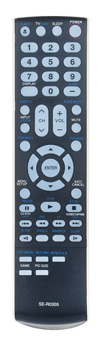 Reemplazo Control Remoto Para Toshiba Lcd Tv Dvd Peine