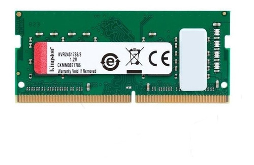 Memoria Sodimm Ddr4 8gb 2666mhz Kingston