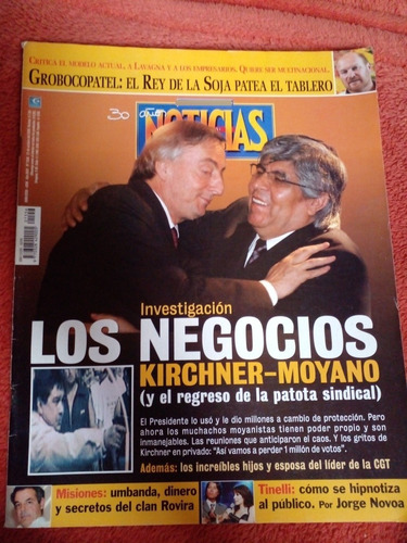 Revista Noticias Tinelli Cromañon 21 10 2006 N1556