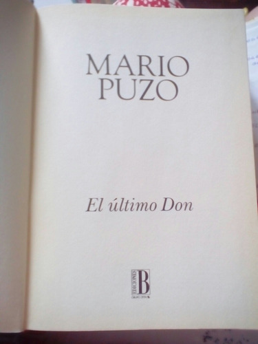 El Último Don De Mario Puzo