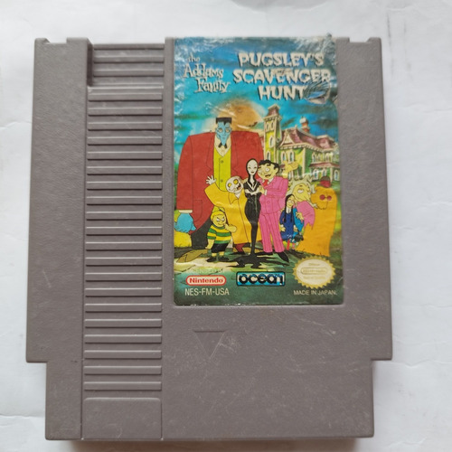 Addams Family Pugsley's Scavenger Hunt Nes Nintendo (Usado)