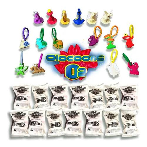 Olocoons O2 2023 Colección Completa Sellada Bimbo 16 Pz (Usado)