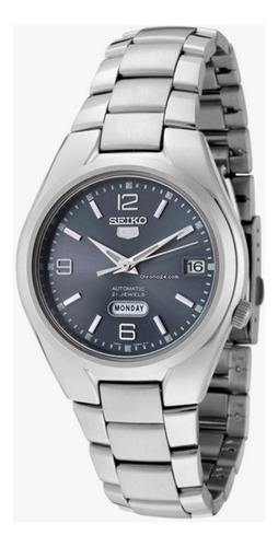 Reloj Seiko 5 Hombre Acero Automatico Calendario Snk621k1