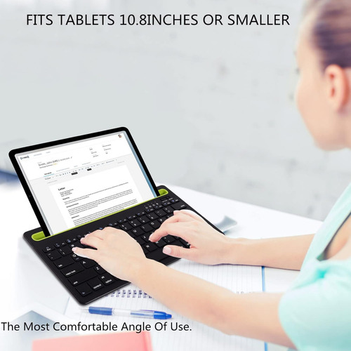 Teclado Inalámbrico Bt Compatibles Con Mac, Android, Ios