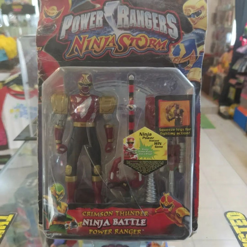 Power Rangers, Ninja Storm, Crimson  Thunder Battle  Figura